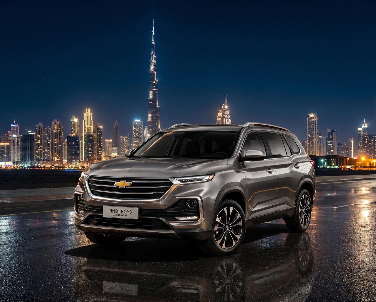 Rent Chevrolet Captiva in Dubai with Pindi Boys Car Rental
