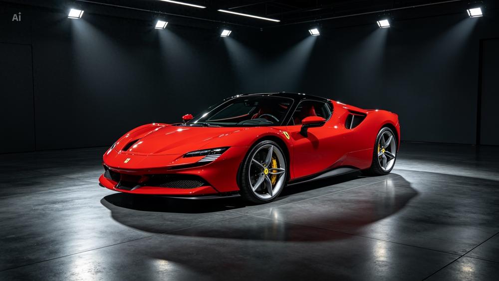 Ferrari F8 Tributo for rent in Dubai with Pindi Boys Car Rental