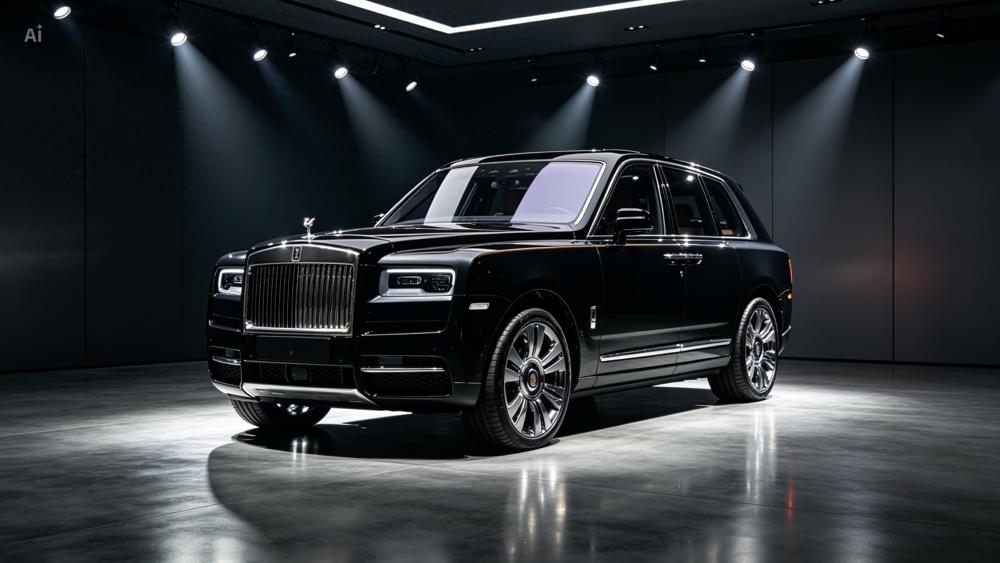 Rolls-Royce Cullinan Black-Badge for rent in Dubai with Pindi Boys Car Rental