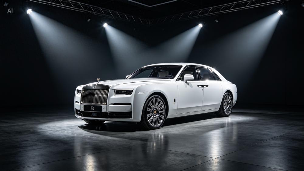 Rolls-Royce Ghost for rent in Dubai with Pindi Boys Car Rental