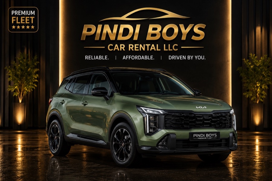 Kia Sportage for rent in Dubai with Pindi Boys Car Rental