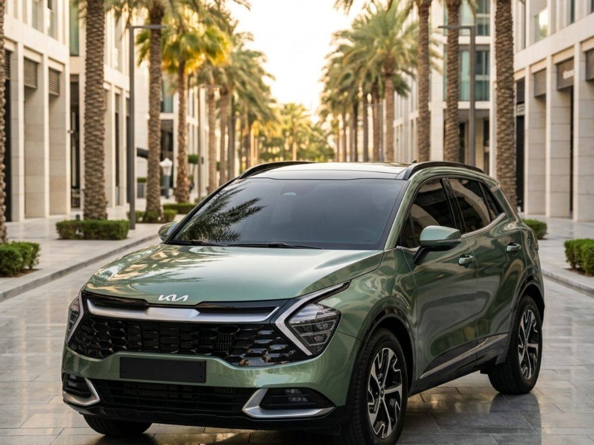 Kia Sportage for rent in Dubai with Pindi Boys Car Rental