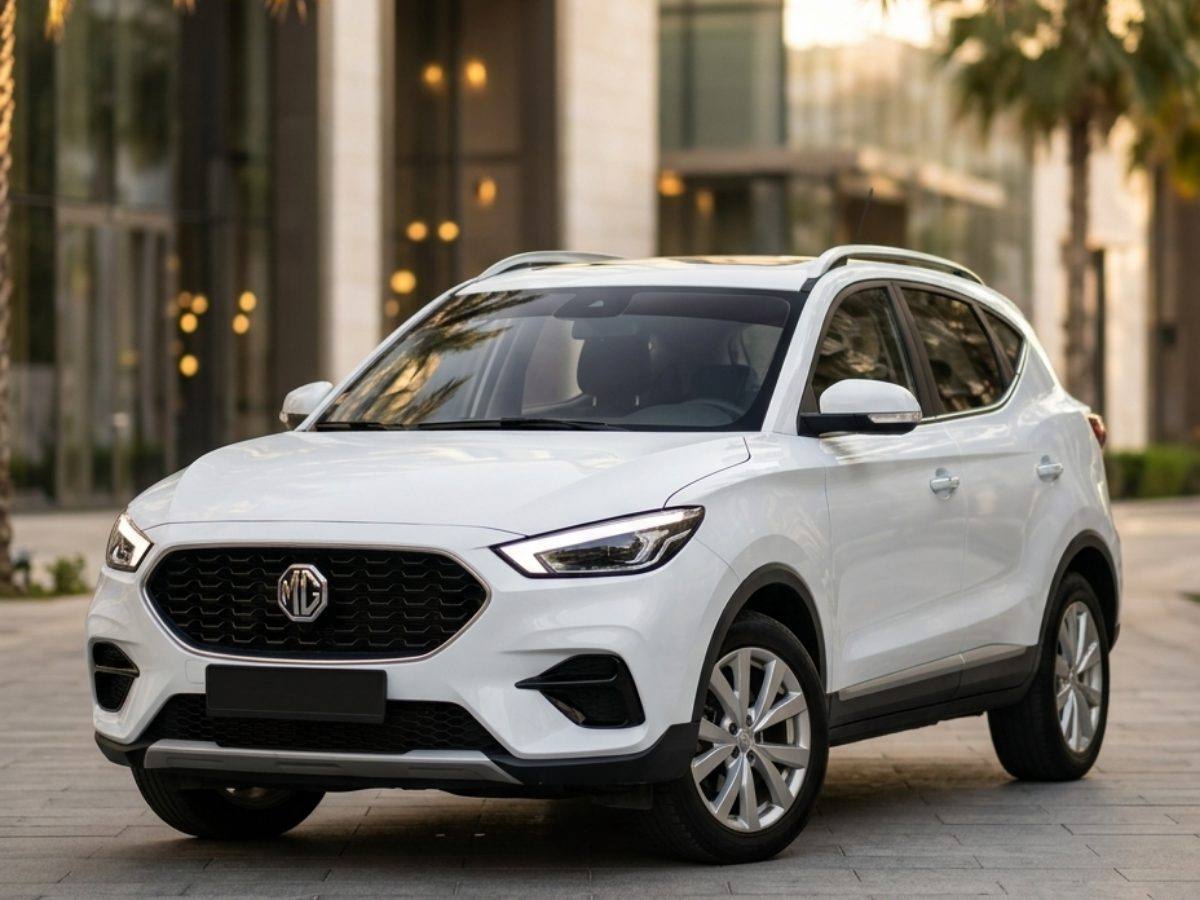MG ZS for rent in Dubai with Pindi Boys Car Rental