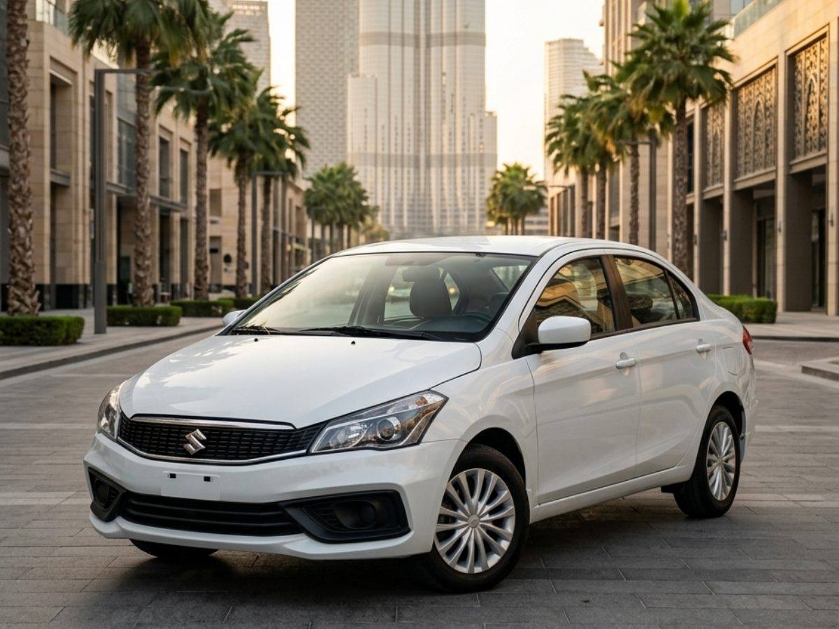Suzuki Ciaz for rent in Dubai with Pindi Boys Car Rental