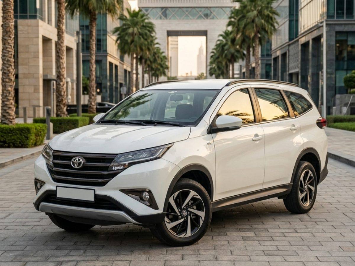 Toyota Rush for rent in Dubai with Pindi Boys Car Rental