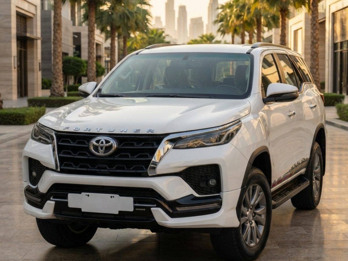 Toyota Fortuner for rent in Dubai with Pindi Boys Car Rental