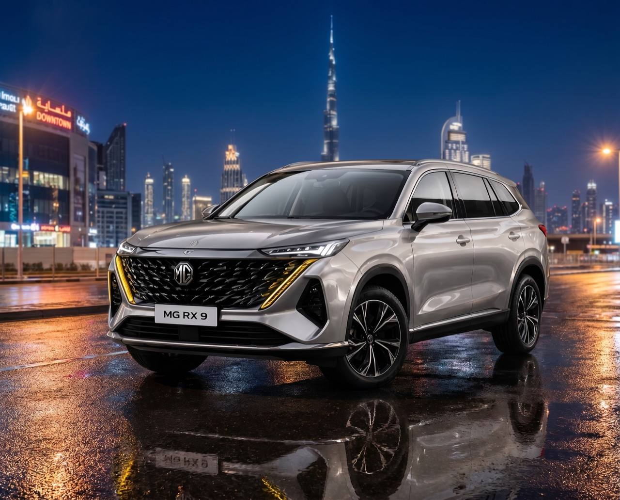 Rent MG RX 9 in Dubai