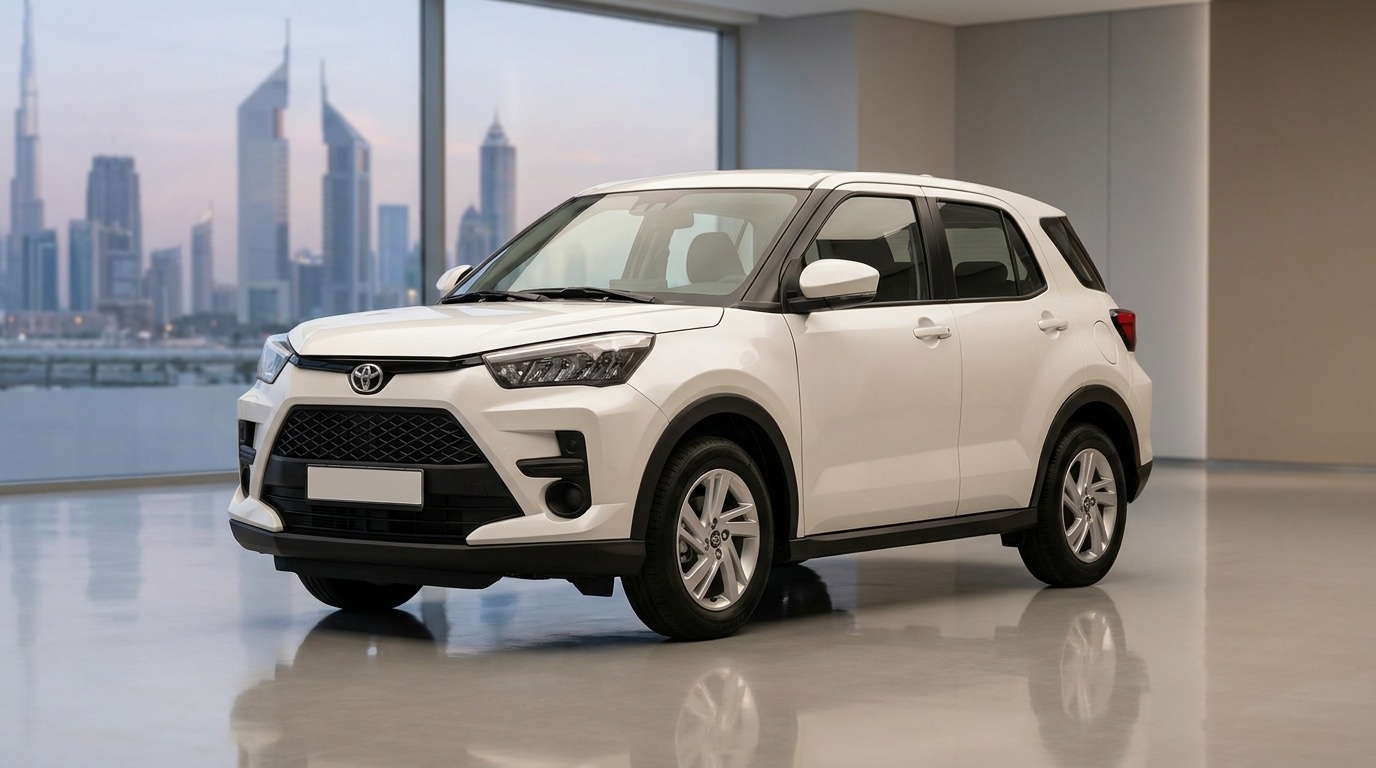 Rent Toyota Raize in Dubai